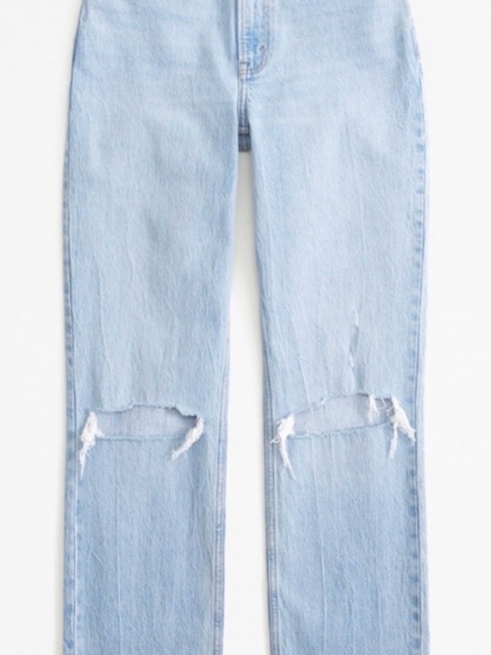 Abercrombie and Fitch Ultra High Rise 90s Straight Jean